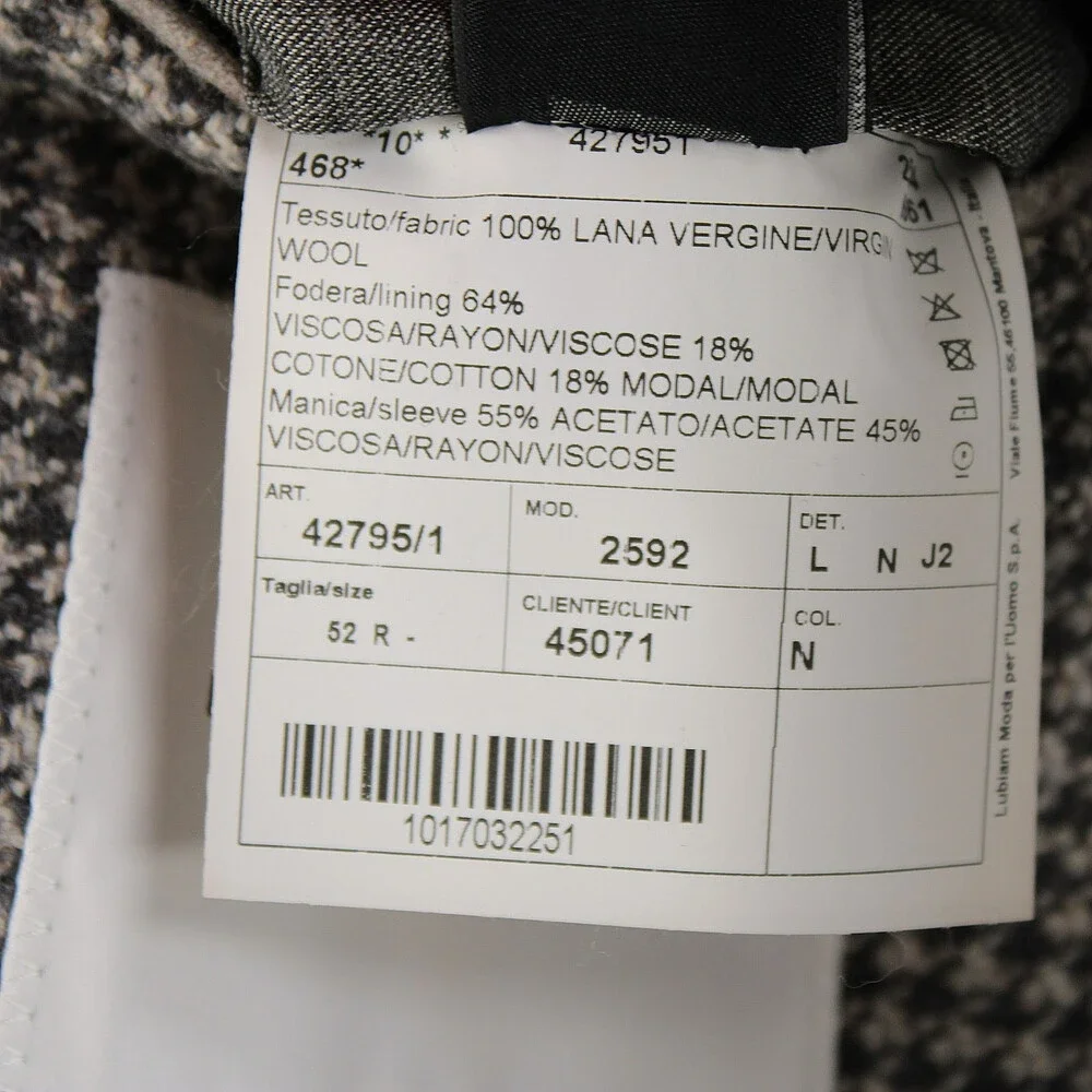 Luigi Bianchi Sartoria NWT Wool Sport Coat / Jacket Size 52R (42R US) In Beige